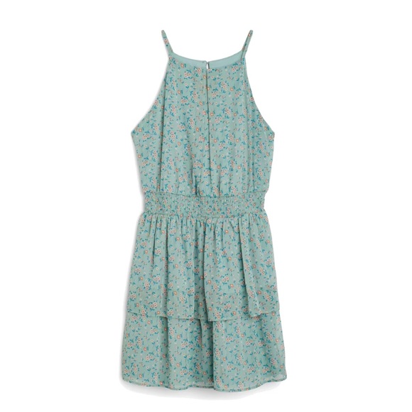 Geneva Scallop Trim Tiered Dress - Picture 1 of 4